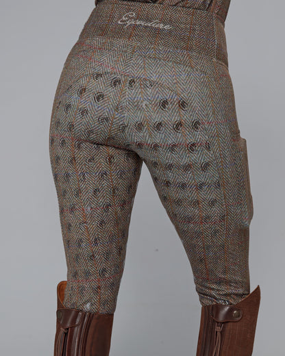 ALL-SEASON Tweed Effect Riding Leggings - Full Grip