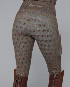 Couture By Eqcouture - Tweed Effect Riding Leggings