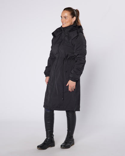 DryStyle Waterproof Fleece Lined Coat - Matte Black
