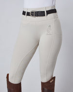 Load image into Gallery viewer, Competition Full Seat Riding Leggings / Tights - PLATINUM
