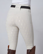 Load image into Gallery viewer, Competition Full Seat Riding Leggings / Tights - PLATINUM
