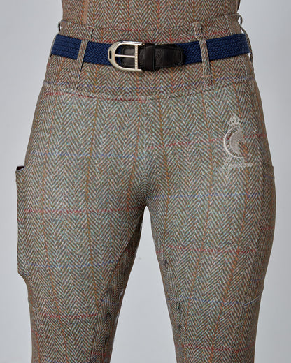 ALL-SEASON Tweed Effect Riding Leggings - Full Grip