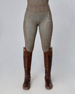 Couture By Eqcouture - Tweed Effect Riding Leggings - NO GRIP