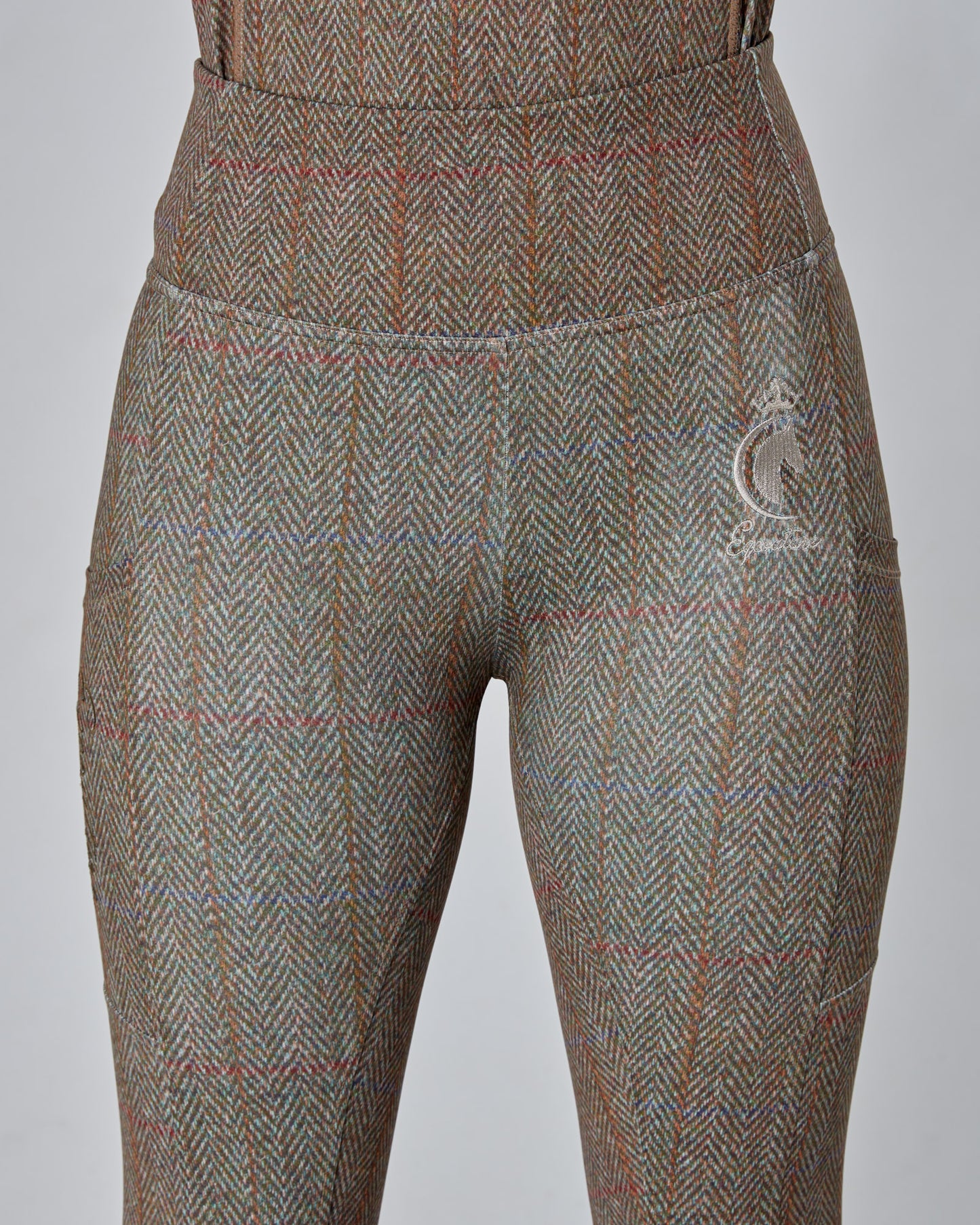ORIGINALS Tweed Effect Riding Leggings - No Grip