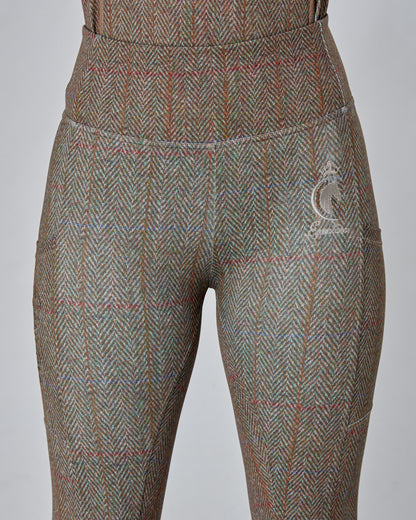 ORIGINALS Tweed Effect Riding Leggings - No Grip