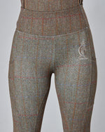Load image into Gallery viewer, Couture By Eqcouture - Tweed Effect Riding Leggings - NO GRIP
