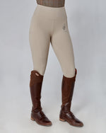 Load image into Gallery viewer, Competition Beige Riding Leggings - No grip - HUNTER BEIGE
