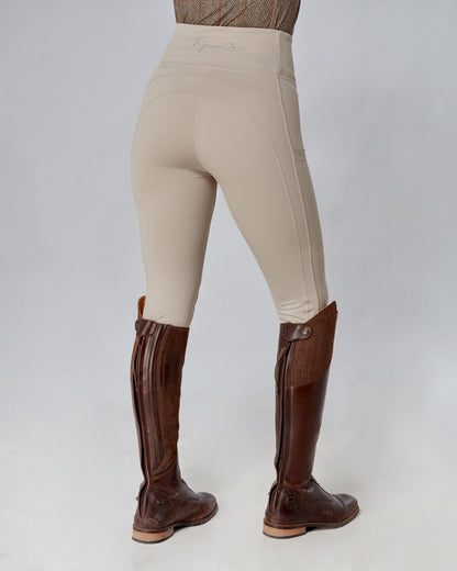 ORIGINALS Competition Beige Riding Leggings - No grip - HUNTER BEIGE