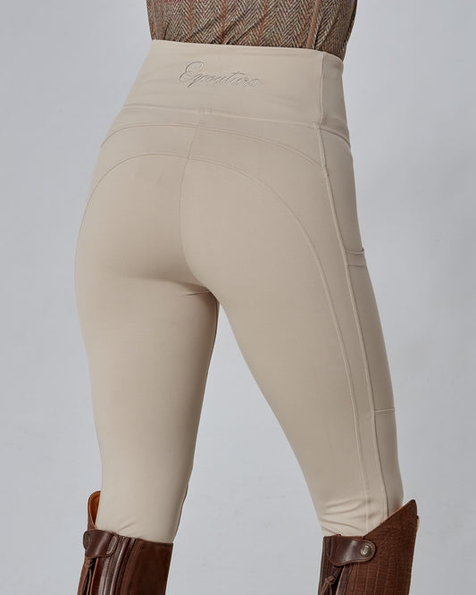 ORIGINALS Competition Beige Riding Leggings - No grip - HUNTER BEIGE