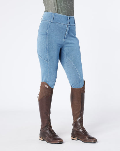 Hampton Denim Riding Breeches - Full Grip