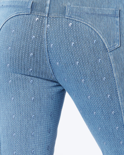 Hampton Denim Riding Breeches - Full Grip