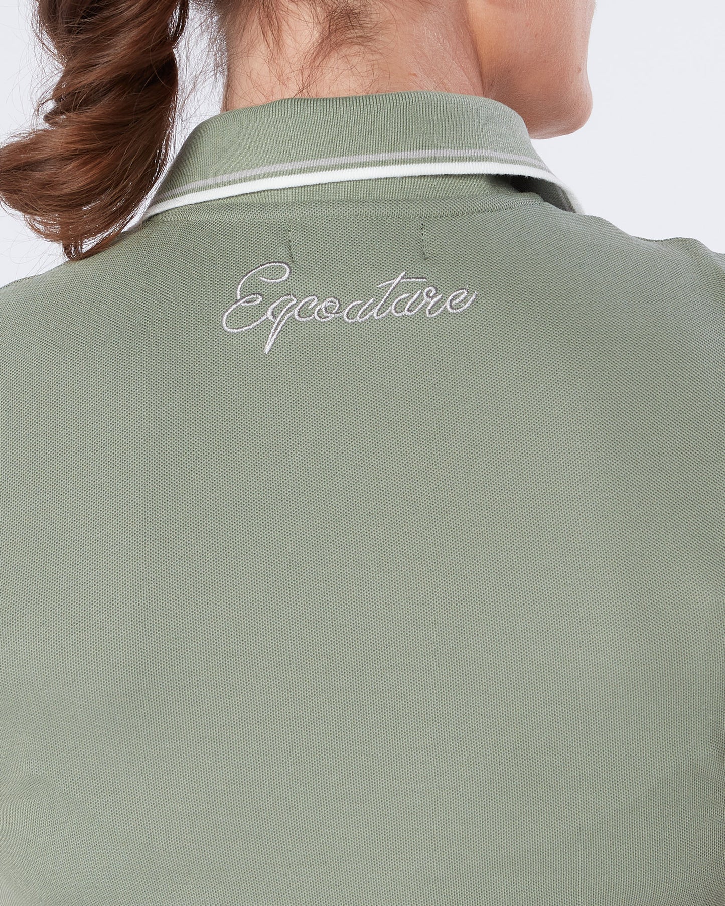 Sleeveless Polo Shirt - SAGE GREEN
