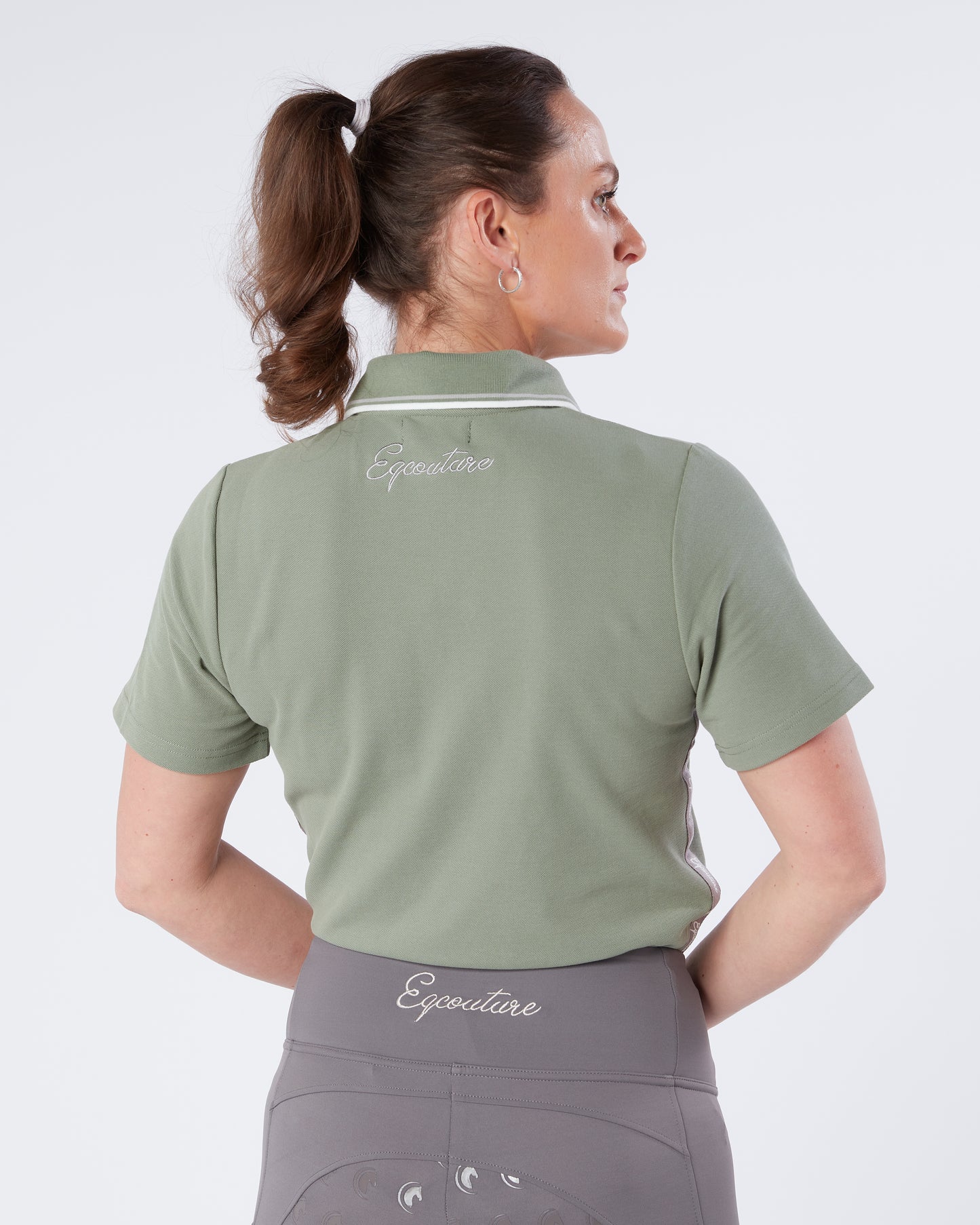 Polo Shirt Short Sleeve - SAGE GREEN