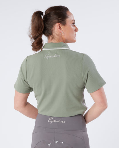 Polo Shirt Short Sleeve - SAGE GREEN