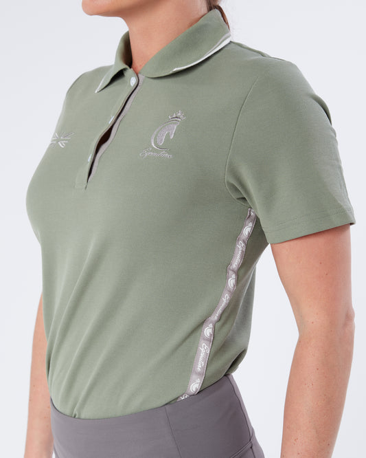 Polo Shirt Short Sleeve - SAGE GREEN