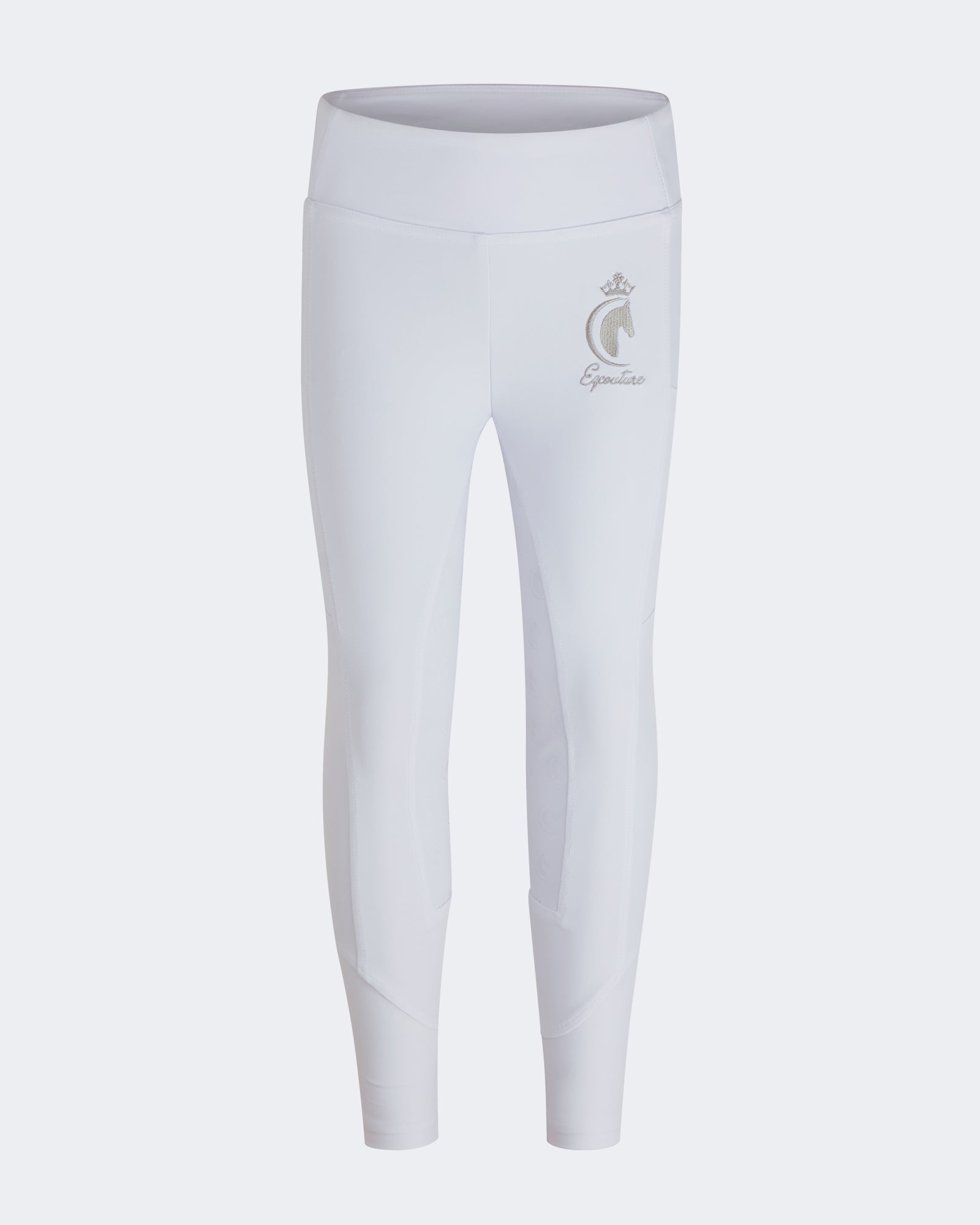 Kids / Children’s Competition Riding Leggings - WHITE