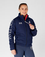 Load image into Gallery viewer, Team Equestrian Horse Riding Jacket Fleece Lined - Navy
