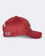 Load image into Gallery viewer, Exclusive Cap / Hat &#39;Royale&#39; - Red Suede

