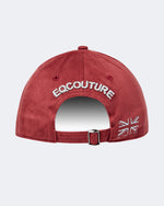 Load image into Gallery viewer, Exclusive Cap / Hat &#39;Royale&#39; - Red Suede
