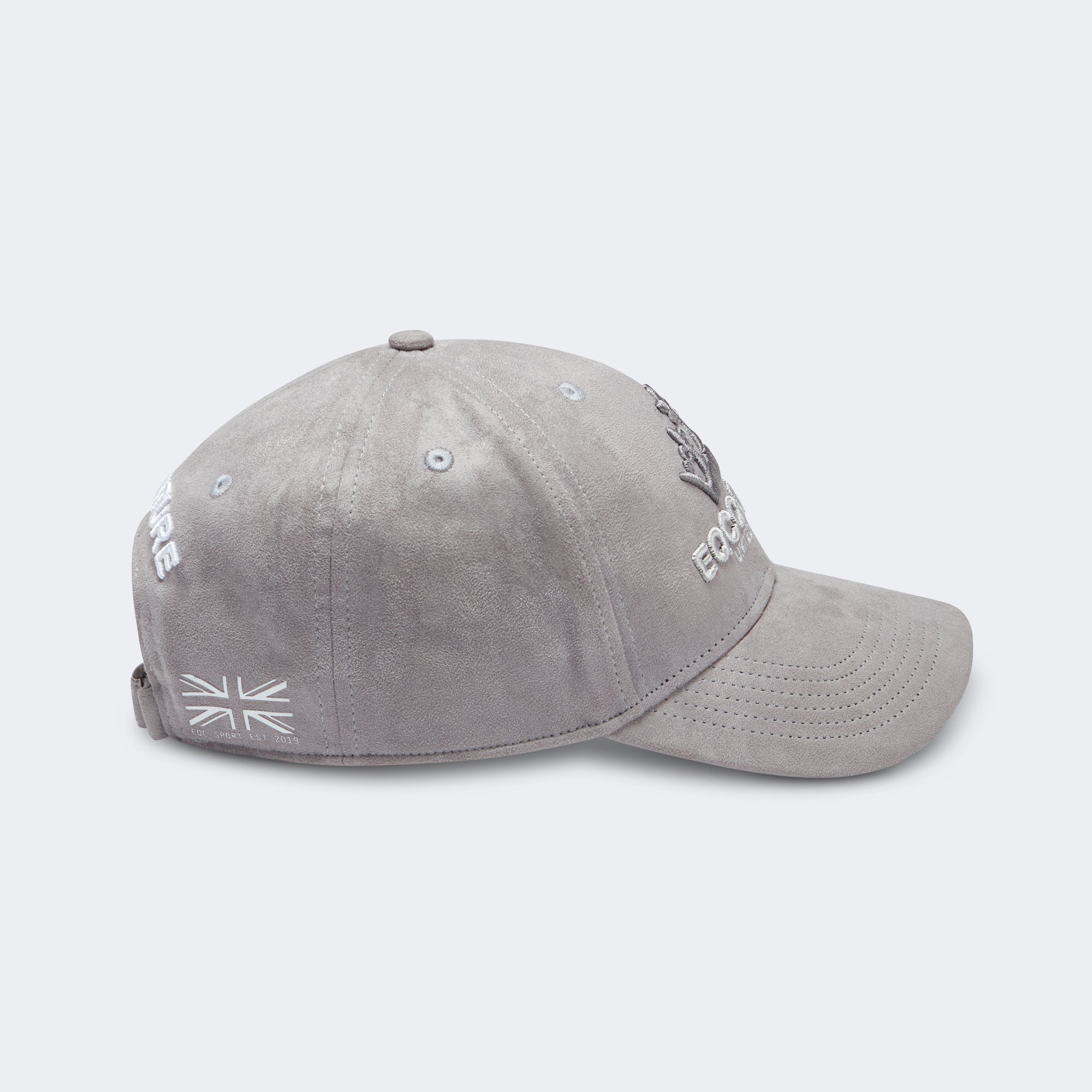 Exclusive Cap / Hat 'Royale' - Grey Suede