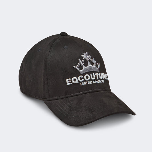 Exclusive Cap / Hat 'Royale' - Black Suede