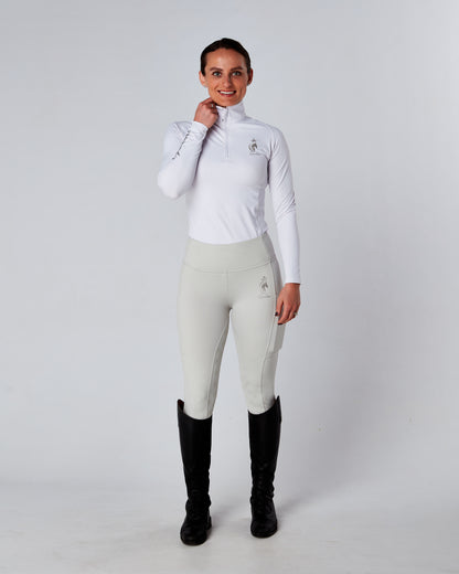 ORIGINALS Competition Full Seat Riding Leggings / Tights - PLATINUM