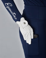 Load image into Gallery viewer, EQUESTRIAN HORSE RIDING GRIP GLOVES SLIM FIT COMPETITION WHITE
