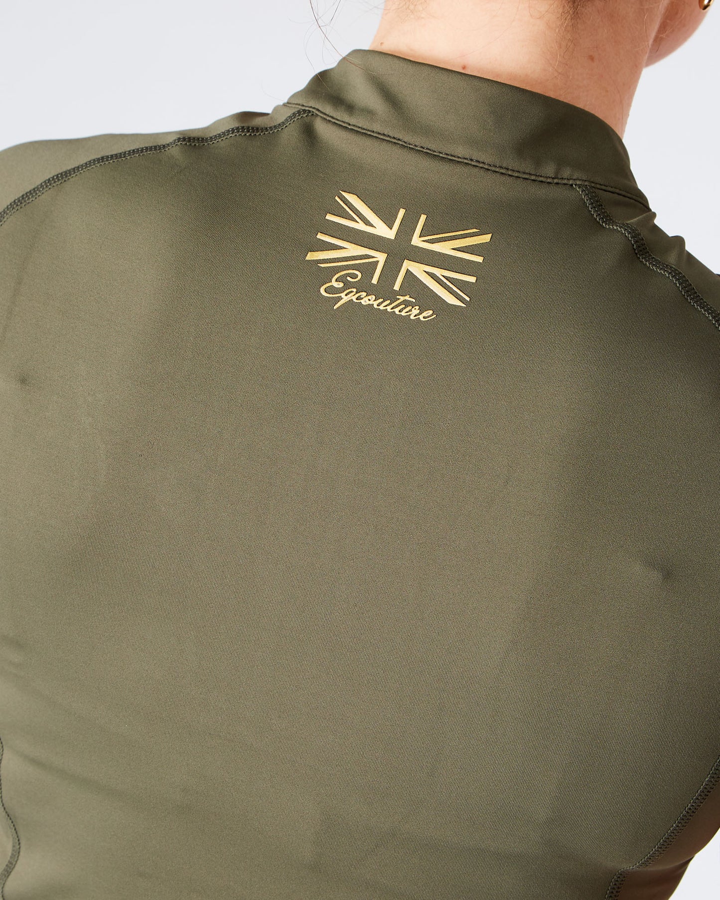 Horse Riding Equestrian Short Sleeve Base Layer - GREEN - Eqcouture