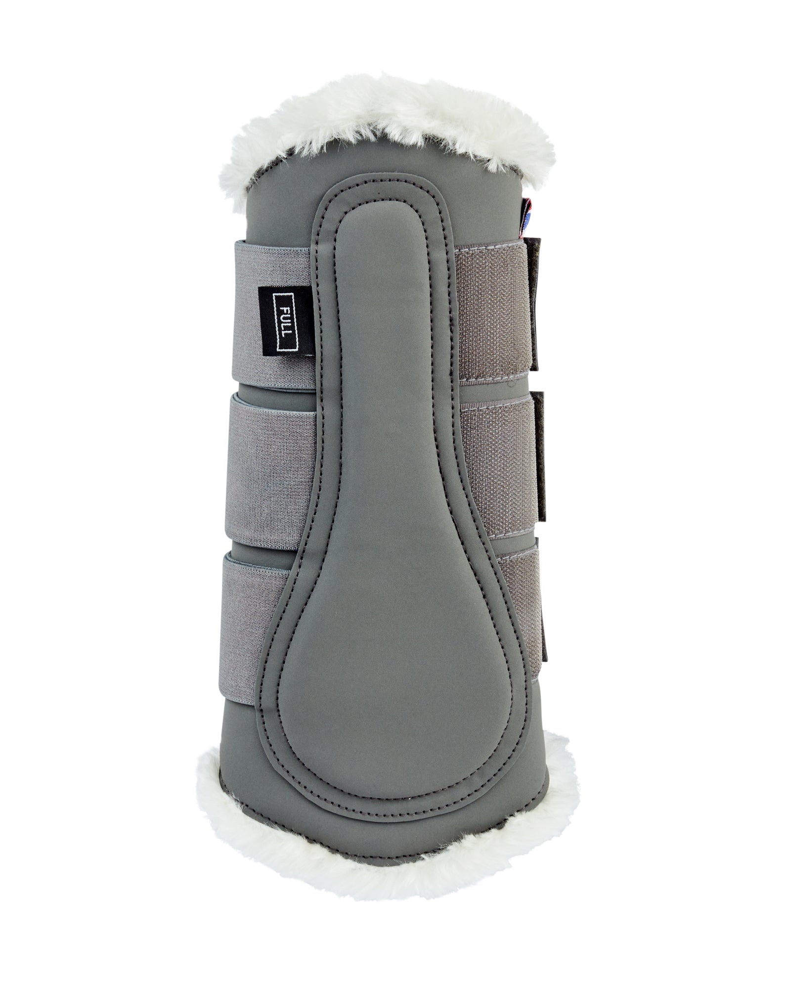 Eqcouture Symmetry WoolTech Brushing Boots - STEEL (GREY)