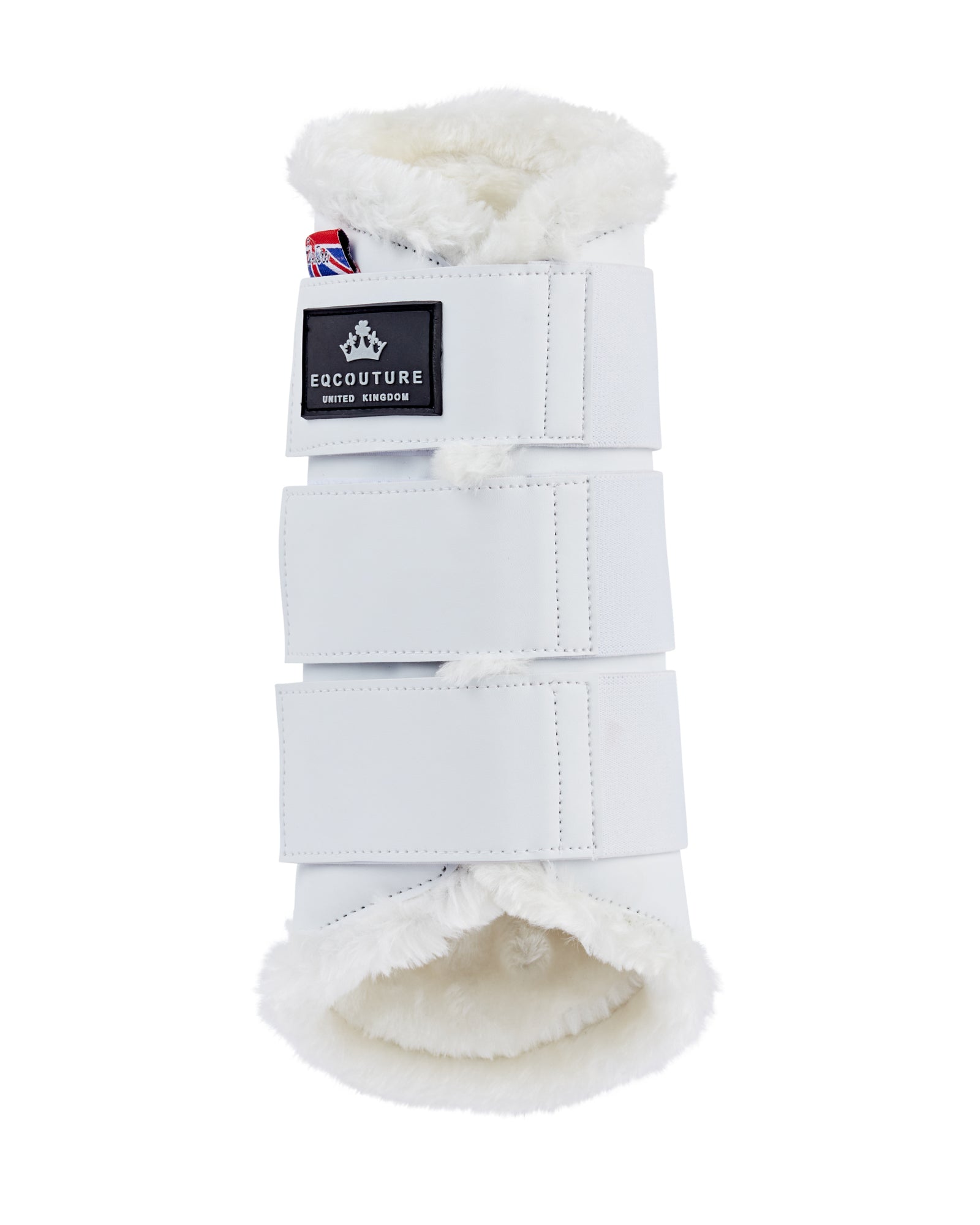 Eqcouture Symmetry WoolTech Brushing Boots - CHALK (WHITE)