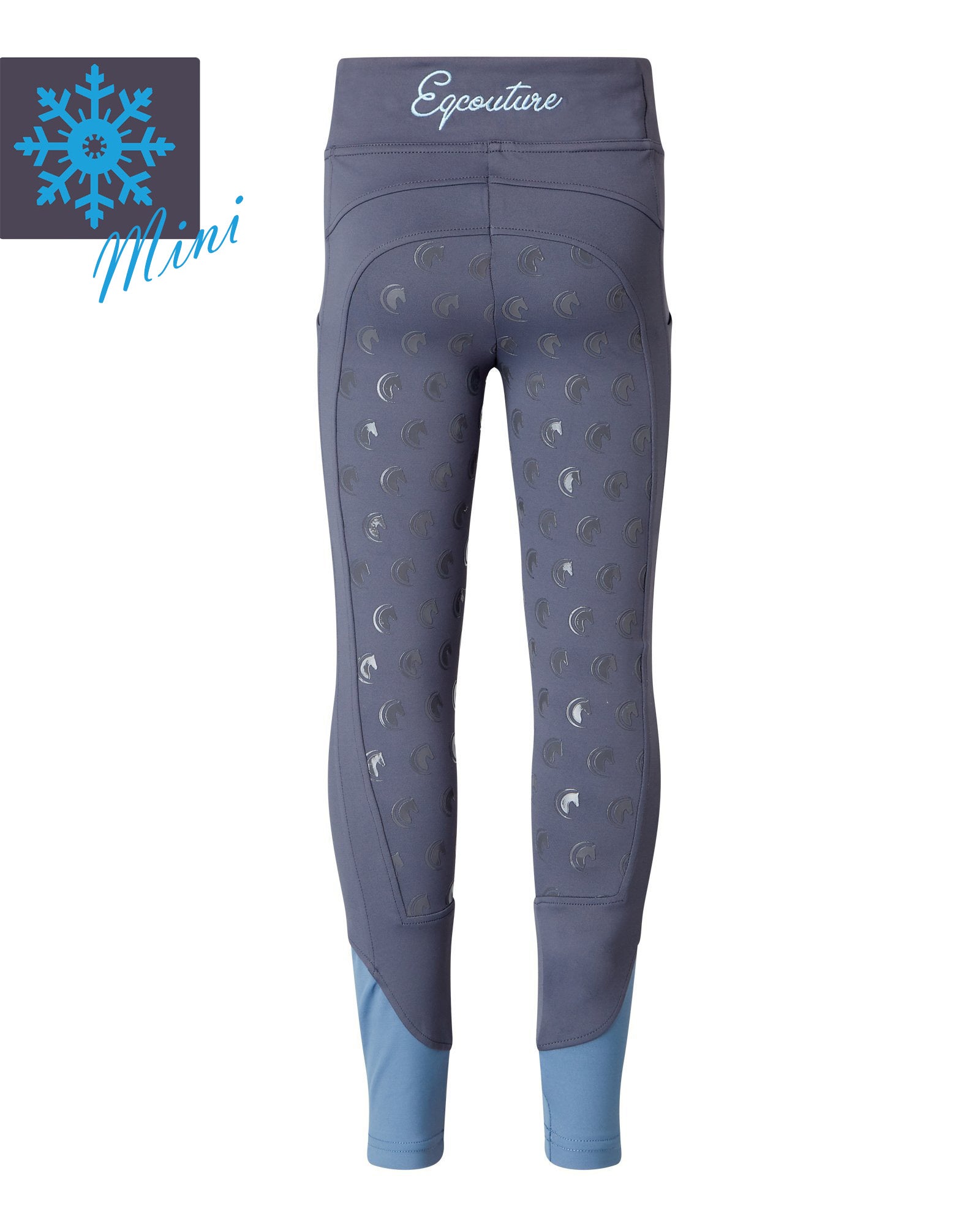 Kids / Children’s Grey Riding Leggings / Tights Winter - GIRL BOY