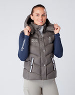 Load image into Gallery viewer, Exclusive Grey Gilet - Detachable Hood
