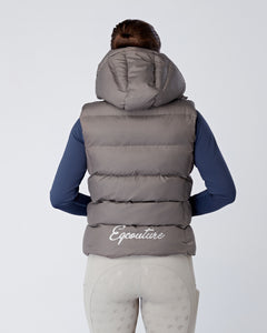 Exclusive Grey Gilet - Detachable Hood