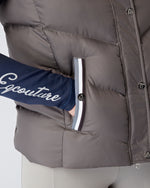 Load image into Gallery viewer, Exclusive Grey Gilet - Detachable Hood
