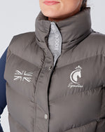 Load image into Gallery viewer, Exclusive Grey Gilet - Detachable Hood
