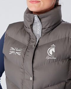 Exclusive Grey Gilet - Detachable Hood