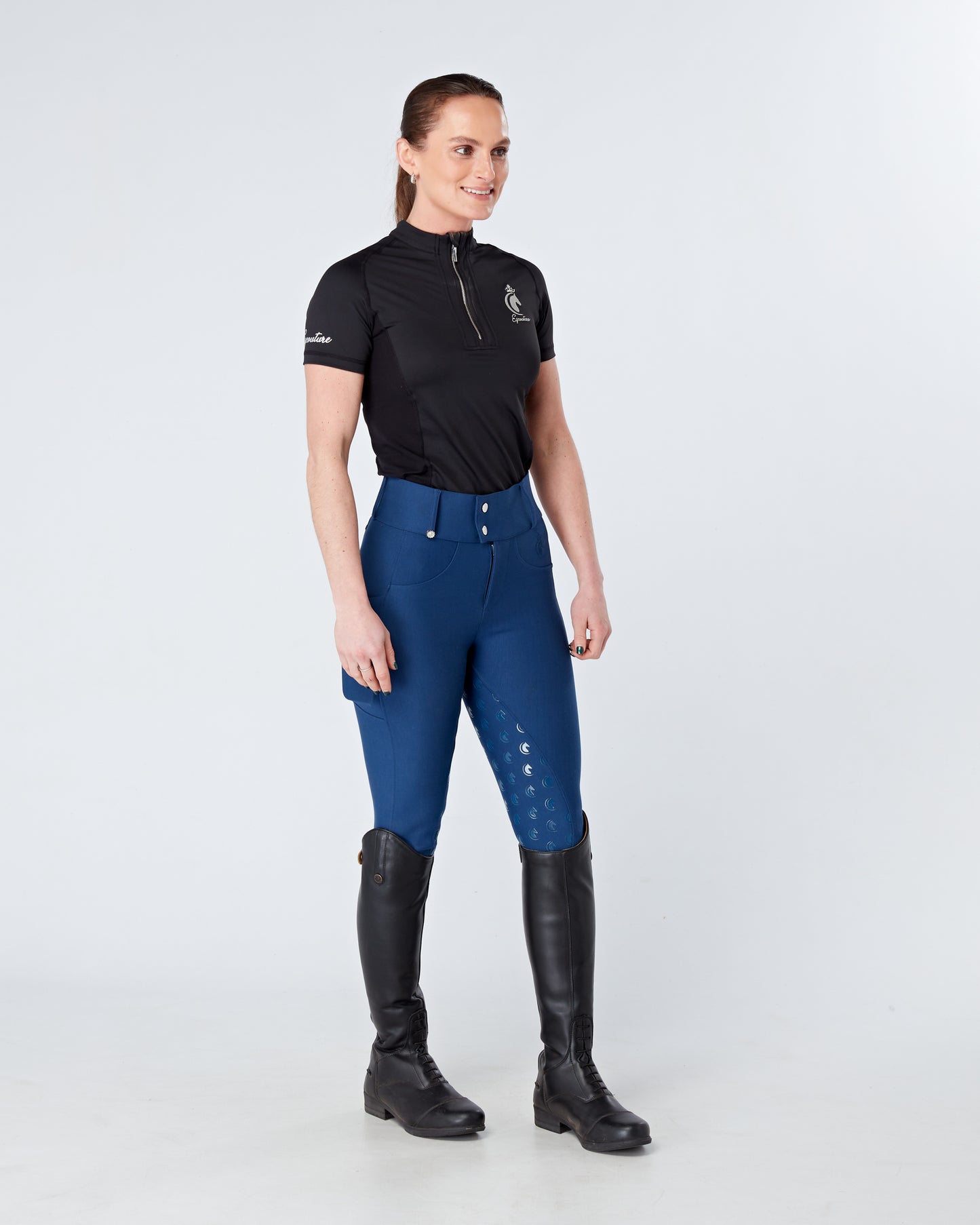 Premium Hybrid Breeches - SUMMER NAVY
