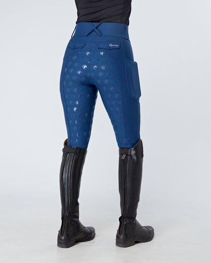 Premium Hybrid Breeches - SUMMER NAVY