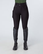 Load image into Gallery viewer, Premium Hybrid Breeches - CLASSIC BLACK
