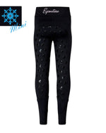Load image into Gallery viewer, Kids / Children’s Black Riding Leggings / Tights Winter - GIRL BOY
