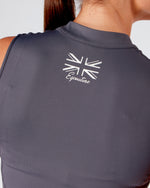 Load image into Gallery viewer, Horse Riding Equestrian Gym Sleeveless Base Layer - grey- Eqcouture
